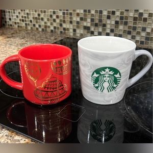 Set of 2 Starbucks Mugs